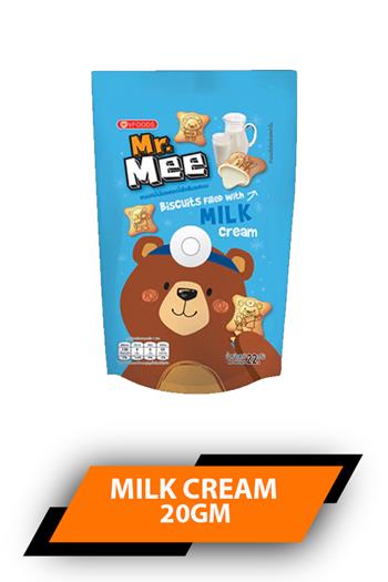 Mr Mee Milk Cream Biscuit 20gm